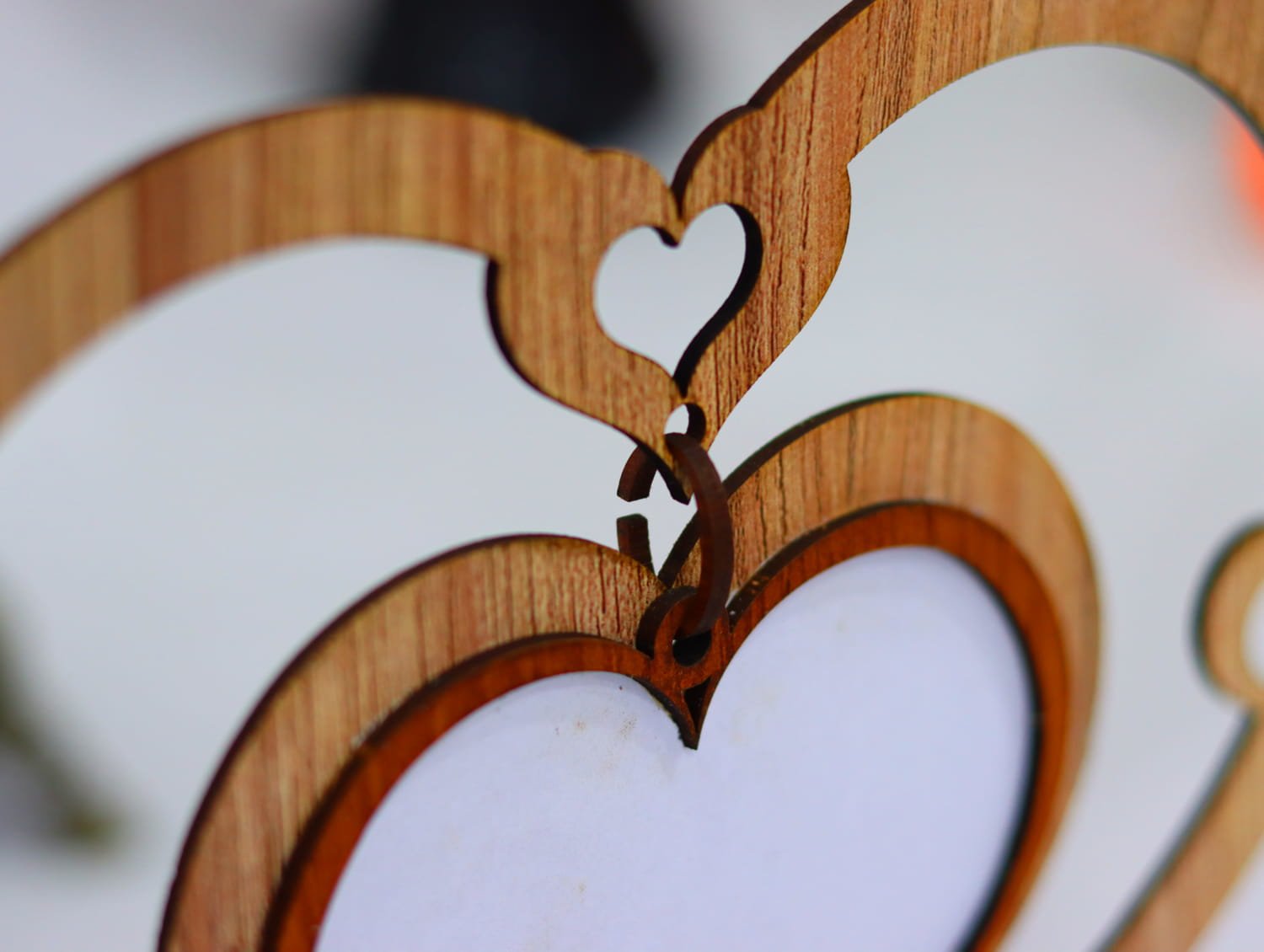 Hanging Heart Photo Frame